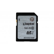 KINGSTON SDHC 16GB ATMIŅAS KARTE