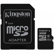 KINGSTON MICRO SDHC 32GB ATMIŅAS KARTE