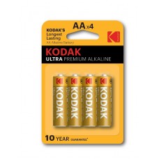 KODAK KAA-4 LR6x4 ULTRA ALKALINE BATERIJAS