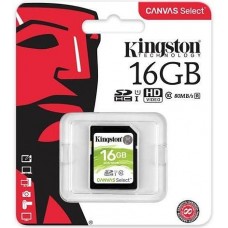 KINGSTON SD 16GB ATMIŅAS KARTE