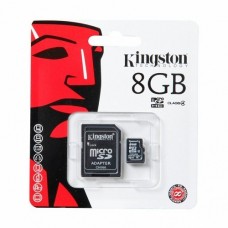 KINGSTON MICRO SDHC 8GB ATMIŅAS KARTE