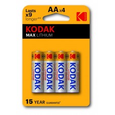 KODAK KAA-4 LR6x4 ULTRA LITHIUM BATERIJAS