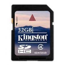 KINGSTON SDHC 32GB ATMIŅAS KARTE