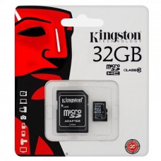 KINGSTON MICRO SDCS 32GB ATMIŅAS KARTE