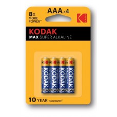 KODAK K3A-4 LR03x4 MAX ALKALINE BATERIJAS