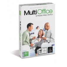 Multioffice 80g A4, 500 lok pakā 5 pakas kastē 200pakas pal.