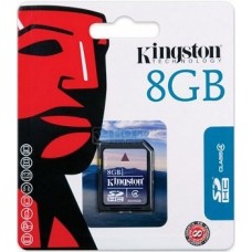 KINGSTON SD 8GB ATMIŅAS KARTE